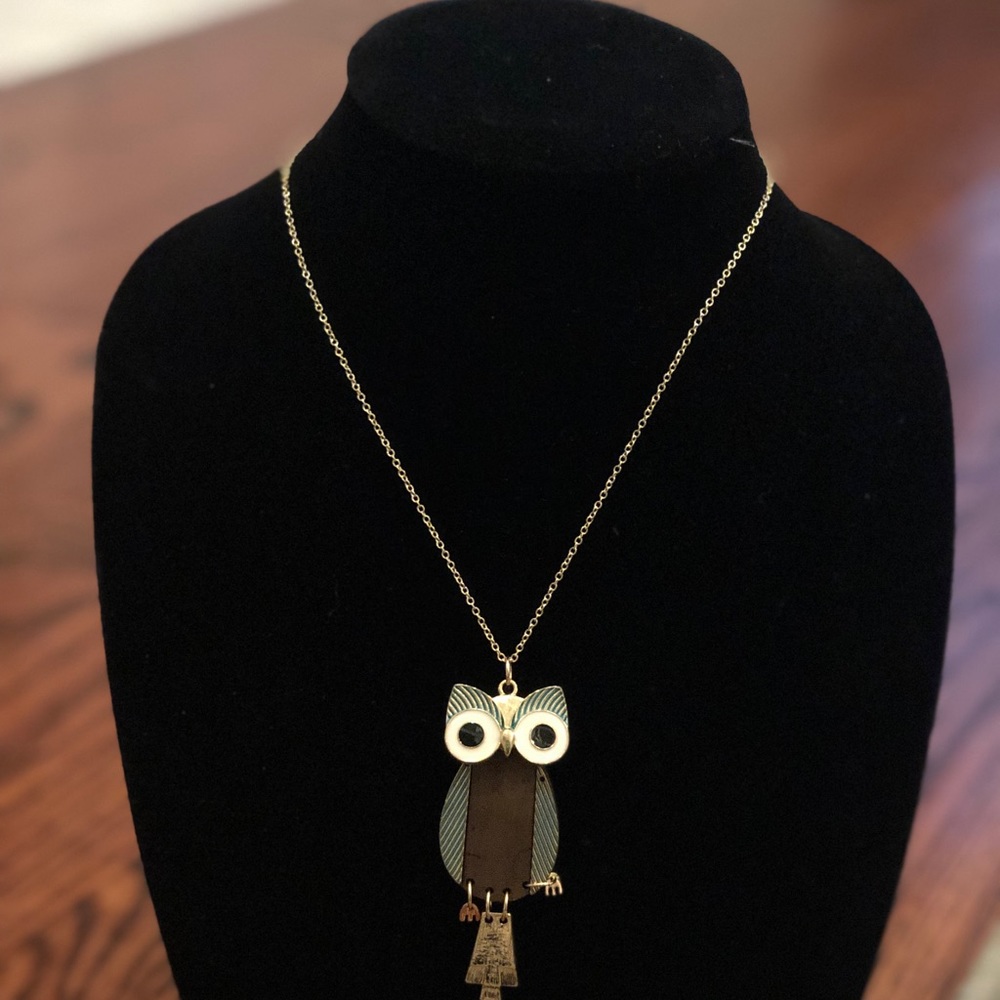 Handmade Owl Necklace
